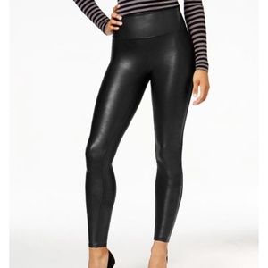 NWOT! FAUX LEATHER LEGGINGS